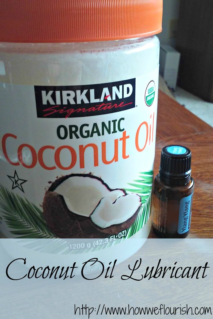 Coconut Oil Lubricant How We Flourish