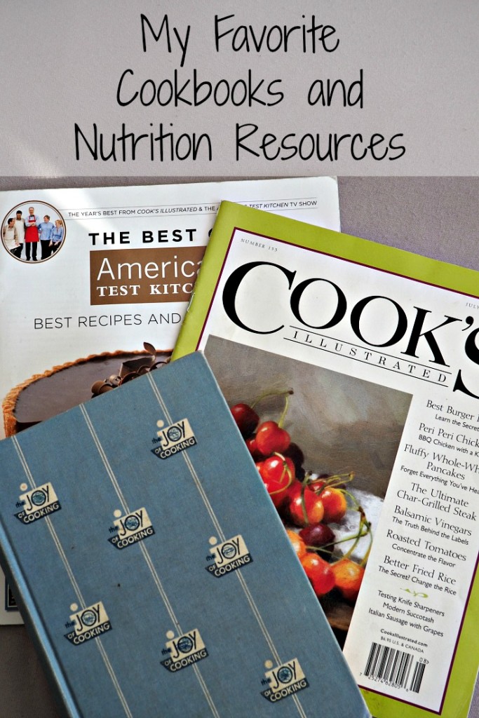 The Best Cookbooks and Nutrition Resources